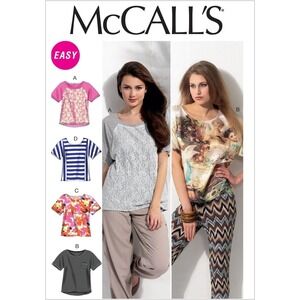 McCall's M6566 Shirt Womens Size ZZ Large‎ XL XXL uncut